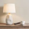 Sanders Cream Table Lamp