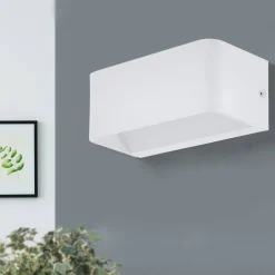 Sania White LED Wall Light