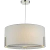 Santino 3 Light Ceiling Light Grey