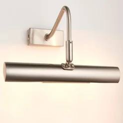Satin Chrome LED Picture Wall Light