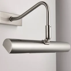 Satin Chrome LED Picture Wall Light
