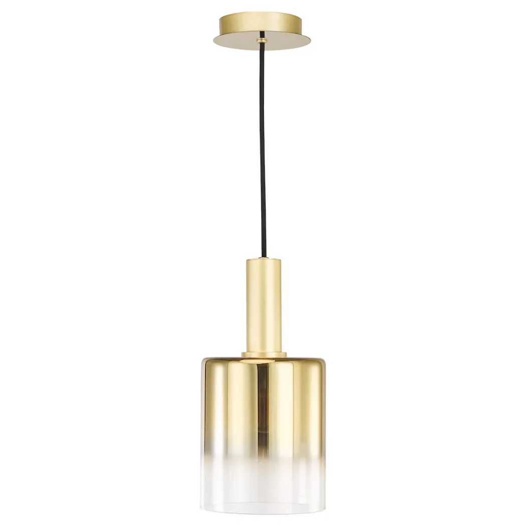 Savannah Satin Gold Ceiling Pendant