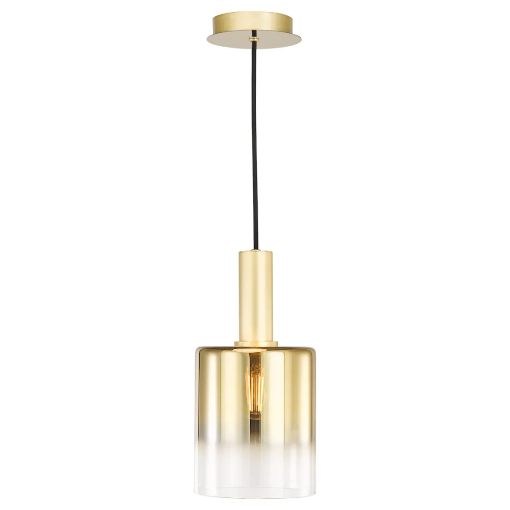 Savannah Satin Gold Ceiling Pendant
