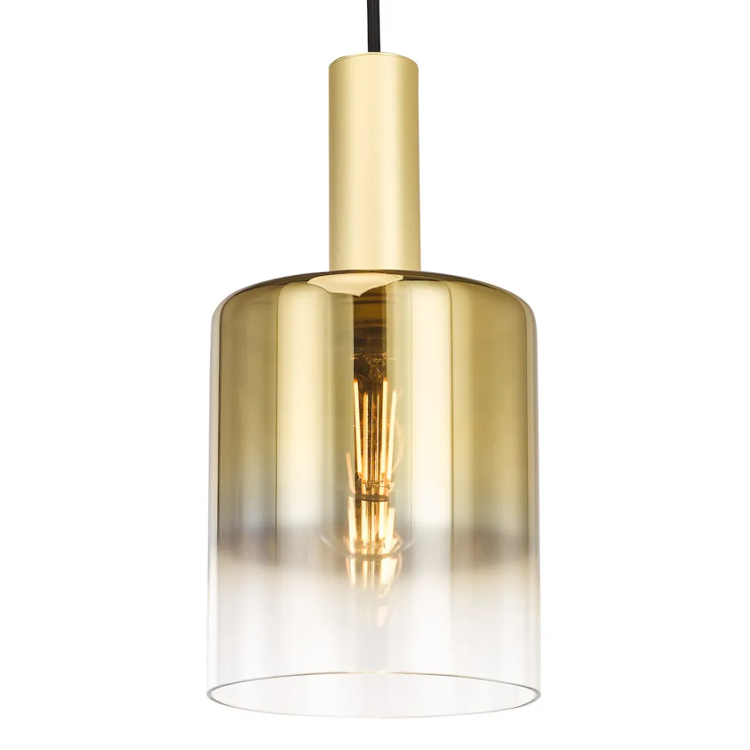 Savannah Satin Gold Ceiling Pendant