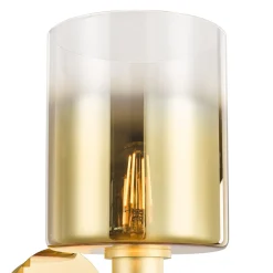Savannah Satin Gold Wall Light