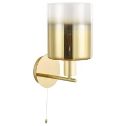 Savannah Satin Gold Wall Light
