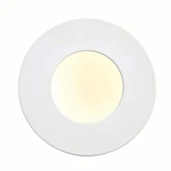 Saxby Orbital Plus LED White Downlight Warm White