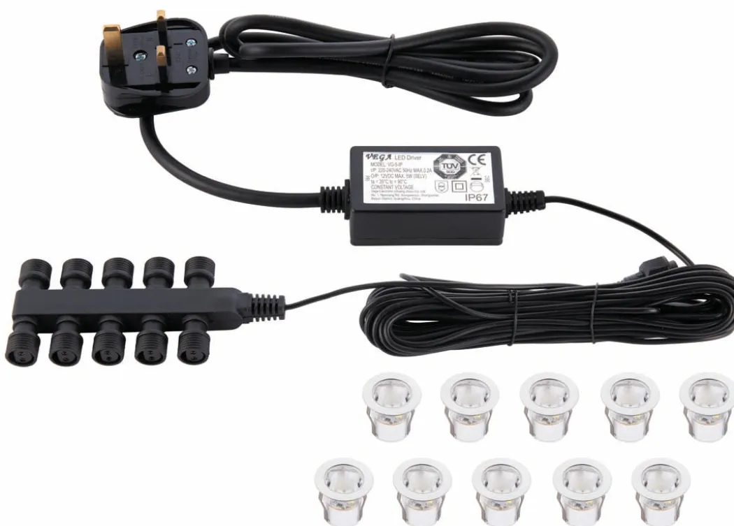 Saxby Plinth LED Kit 10 Pack