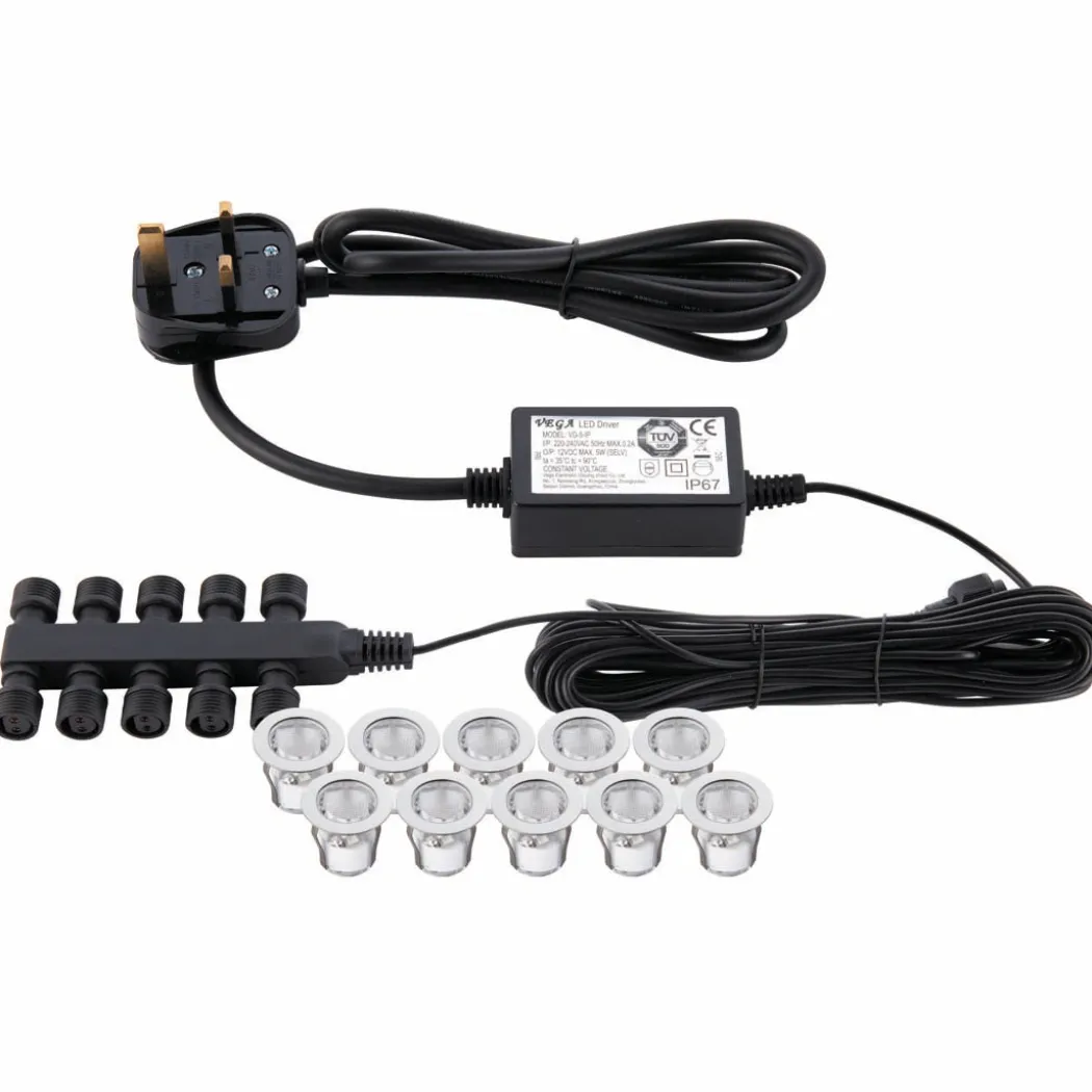 Saxby Plinth LED Kit 10 Pack