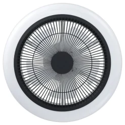 Sayulita White & Black LED Ceiling Fan Light