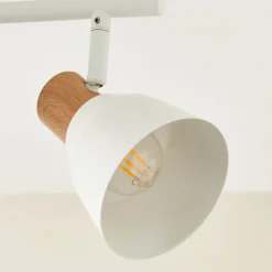 Seaton Matte White 4-Spot Bar