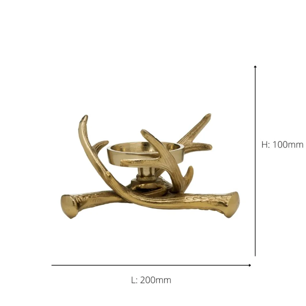 Selising Gold Candle Holder