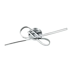 Selvina LED Flush Ceiling Light Polished Chrome