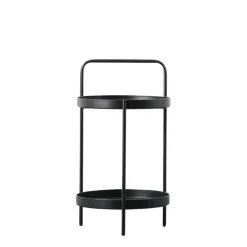 Sennen Black Side Table