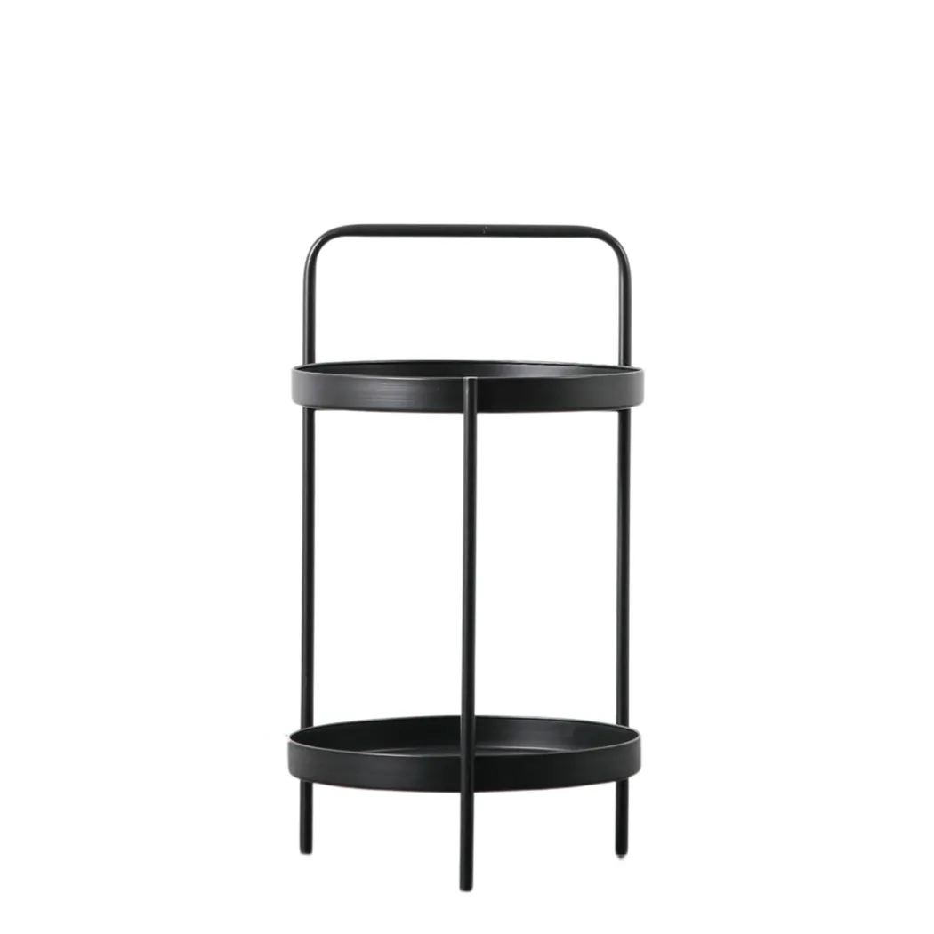 Sennen Black Side Table
