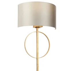Serenity Antique Gold & Mink Wall Light