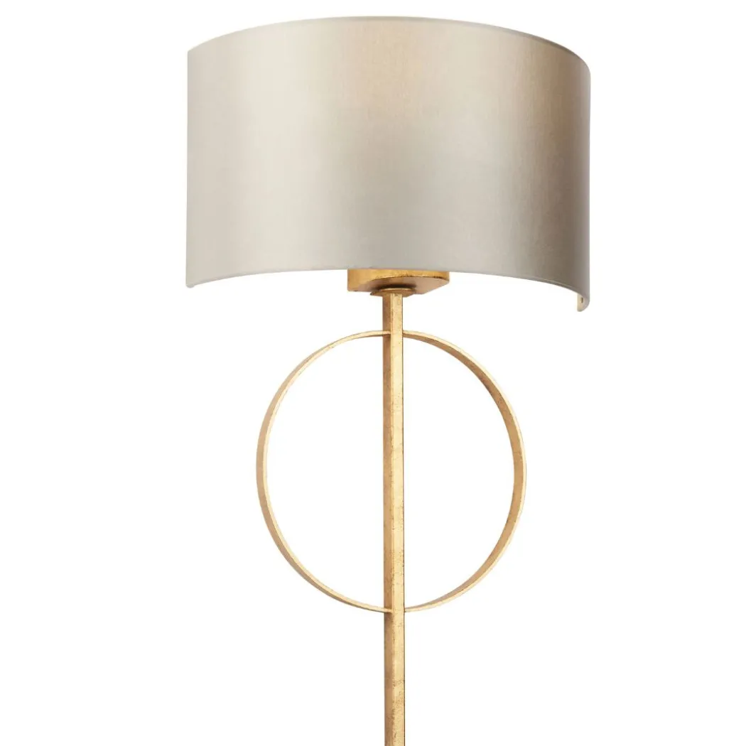 Serenity Antique Gold & Mink Wall Light