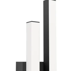 Serricella Black LED Outdoor Wall Light