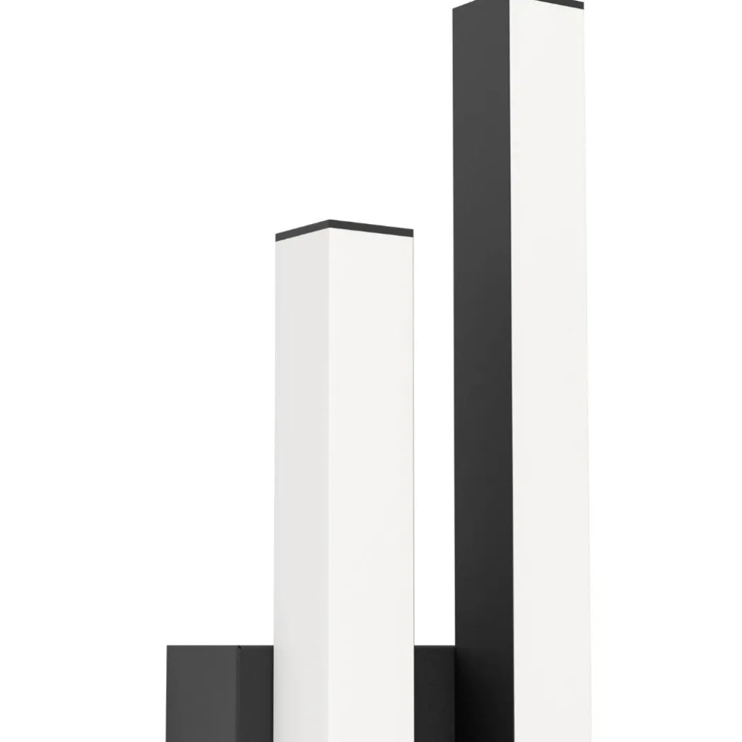Serricella Black LED Outdoor Wall Light