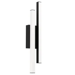 Serricella Black LED Outdoor Wall Light