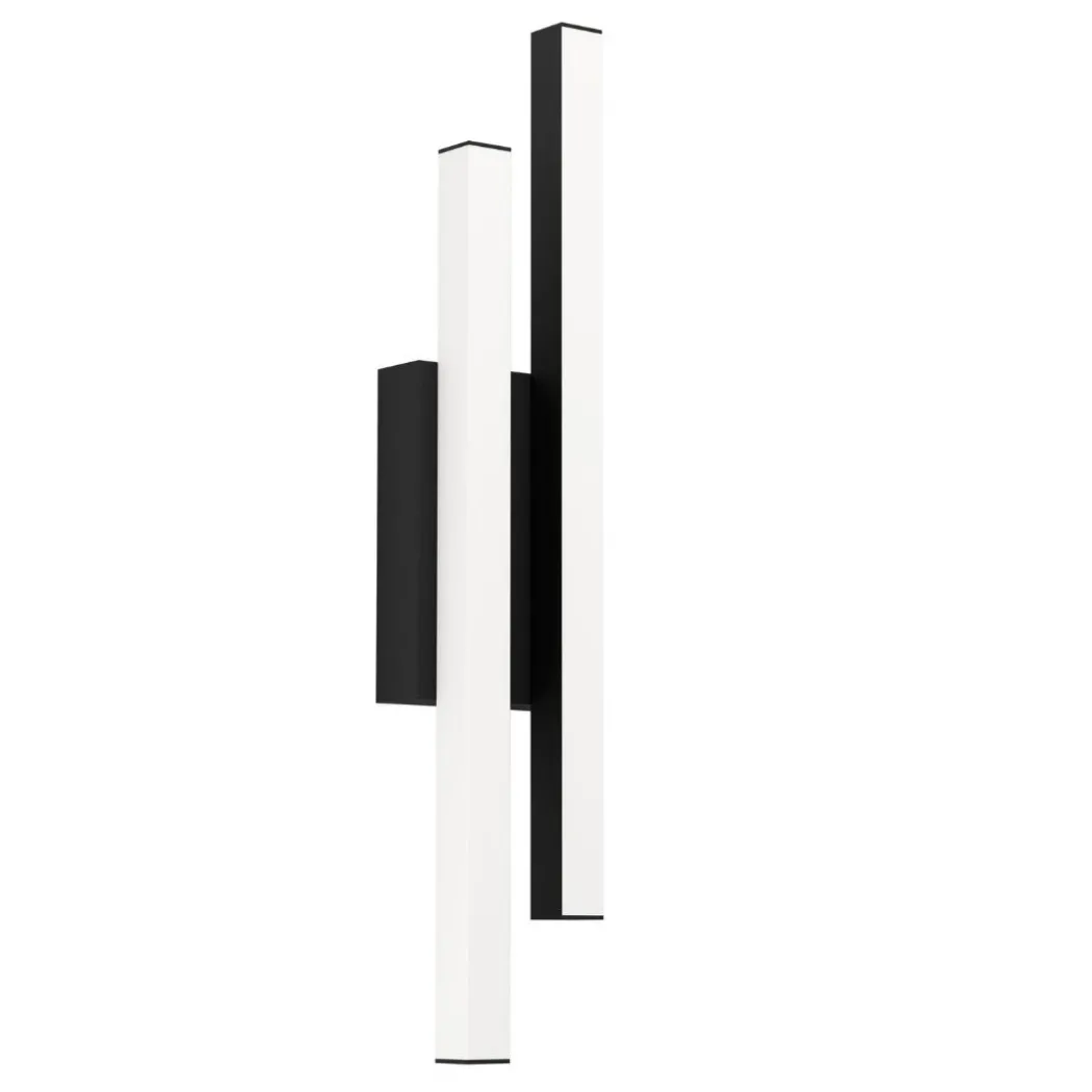 Serricella Black LED Outdoor Wall Light