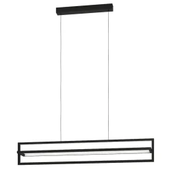 Siberia Black LED Ceiling Pendant Bar