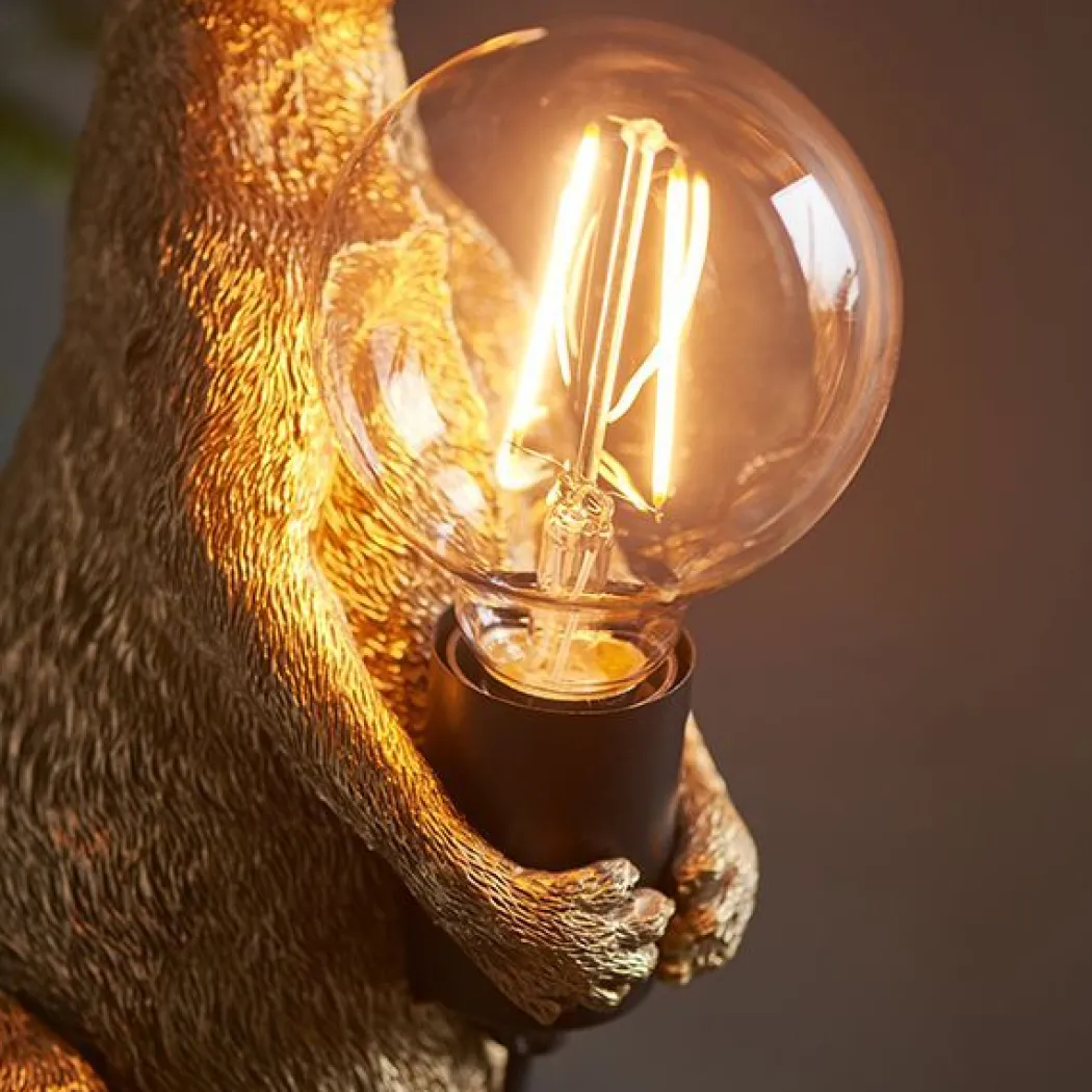 Skippy Vintage Gold Table Lamp