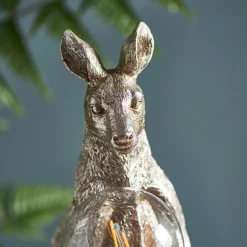 Skippy Vintage Silver Table Lamp