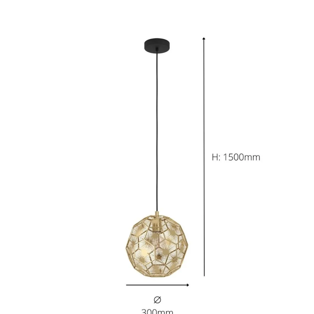 Skoura Gold Ceiling Pendant