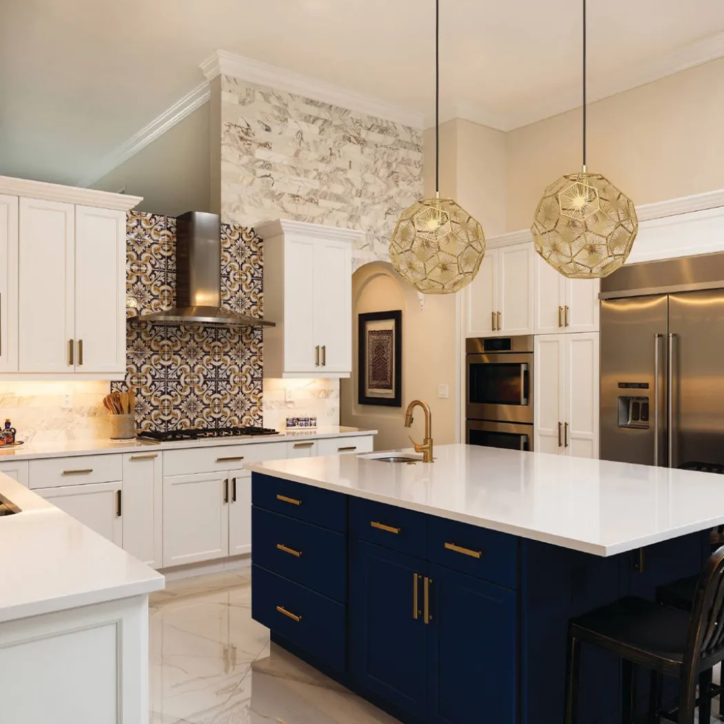 Skoura Gold Ceiling Pendant