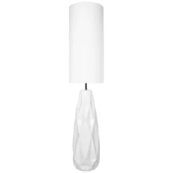 Skova White Ceramic Floor Lamp