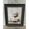 SMALL DEER TUB 50X40 WALL ART
