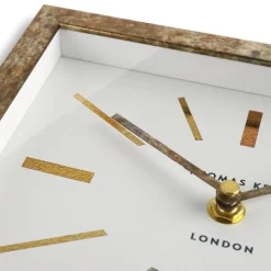 Smithfield Mantel Clock Bronze 8in