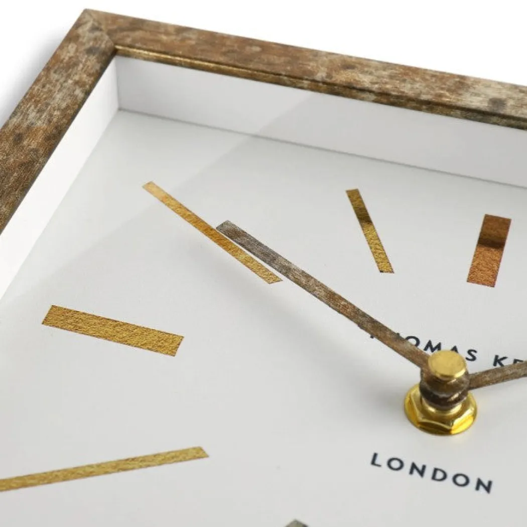 Smithfield Mantel Clock Bronze 8in