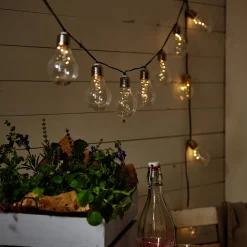 Solar LED Bulb String 10PK