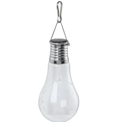 Solar Light Bulb Silver