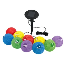 Solar Multi-Coloured LED Fairy Lights
