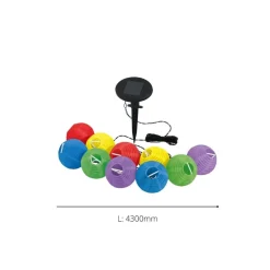 Solar Multi-Coloured LED Fairy Lights