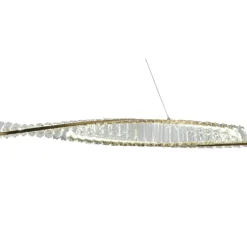 Sparkle Gold LED Linear Pendant Ceiling Light 36w