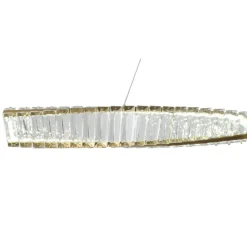 Sparkle Gold LED Linear Pendant Ceiling Light 36w
