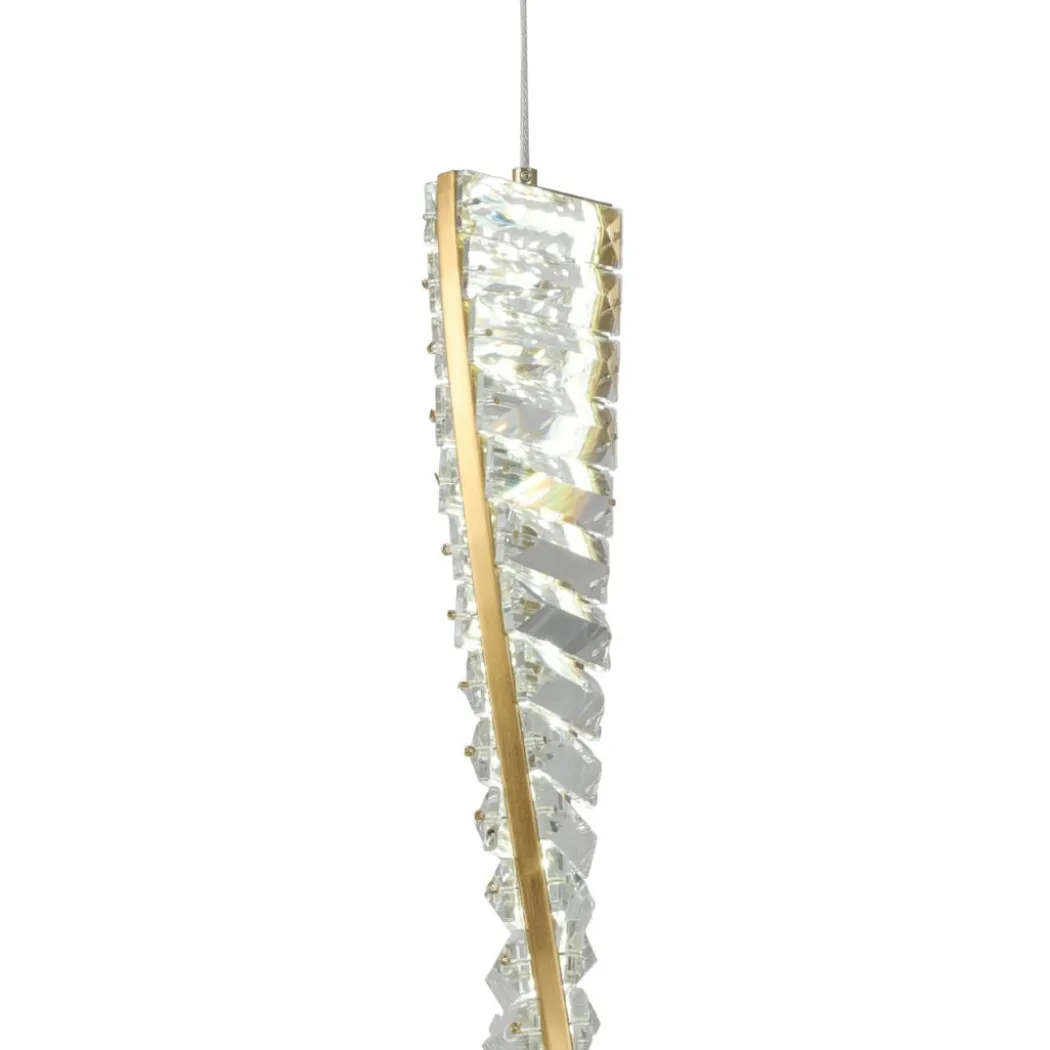 Sparkle Gold LED Pendant Ceiling Light