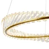 Sparkle Gold Ring LED Pendant Ceiling Light 36w