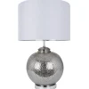 Specter 55cm Silver Glass Table Lamp