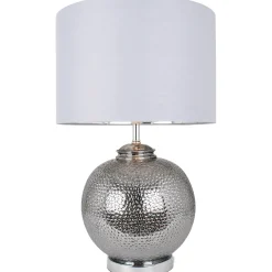 Specter 55cm Silver Glass Table Lamp