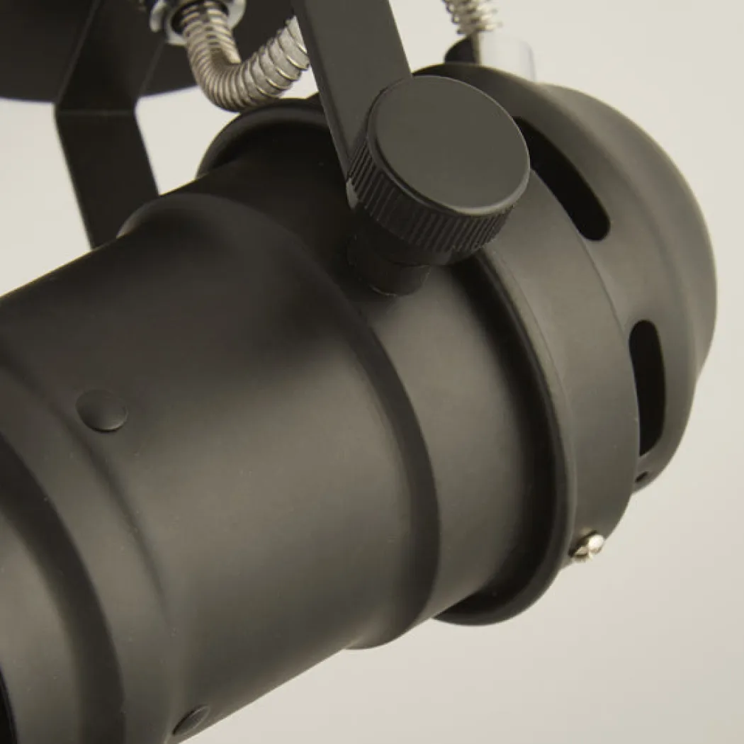 Spectre Black Plugin Wall Light