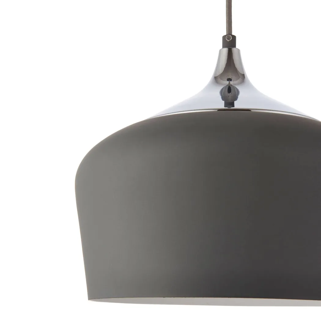 Spitalfields Pendant Ceiling Light Grey