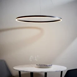 Staten Matte Black LED Pendant Ceiling Light
