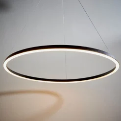 Staten Matte Black LED Pendant Ceiling Light