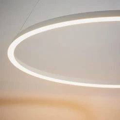 Staten Matte White LED Pendant Ceiling Light