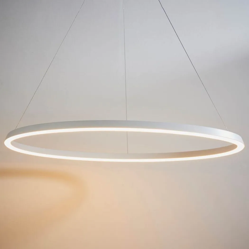 Staten Matte White LED Pendant Ceiling Light
